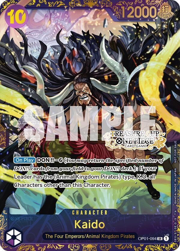 Kaido (Treasure Cup) - One Piece Promotion Cards - One Piece