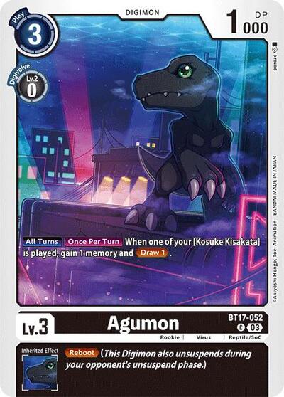 Agumon BT17 052