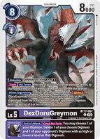 DexDoruGreymon - Secret Crisis - Digimon Card Game - TCGplayer.com