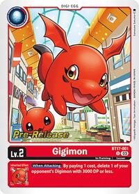 Gigimon (Secret Crisis Pre-Release Cards)