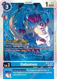 Gabumon (Secret Crisis Pre-Release Cards)