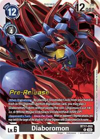 Diaboromon (Secret Crisis Pre-Release Cards)