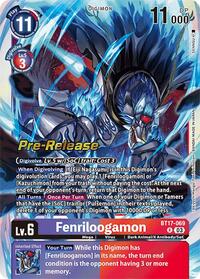 Fenriloogamon (Secret Crisis Pre-Release Cards)