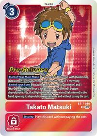 Takato Matsuki (Secret Crisis Pre-Release Cards)