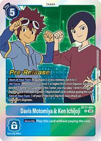 Davis Motomiya & Ken Ichijoji (Secret Crisis Pre-Release Cards)