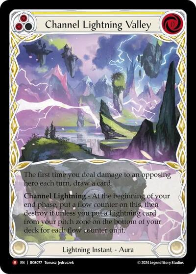 Channel Lightning Valley Rosetta card price