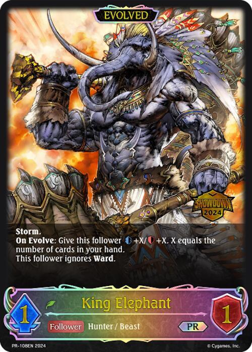 King Elephant (Evolved) (Showdown 2024)
