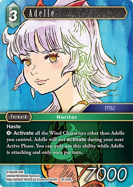 FFTCG アデル Adelle - Hidden Trials - Final Fantasy TCG - TCGplayer.com