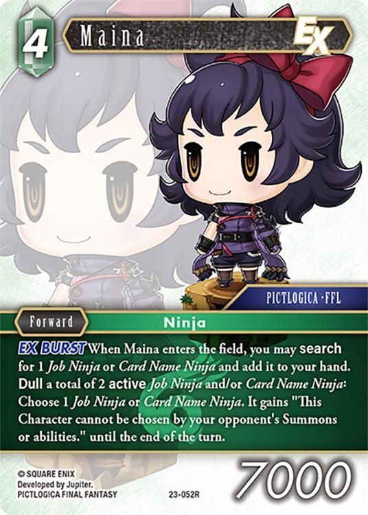 Maina EX - Hidden Trials - Final Fantasy TCG - TCGplayer.com