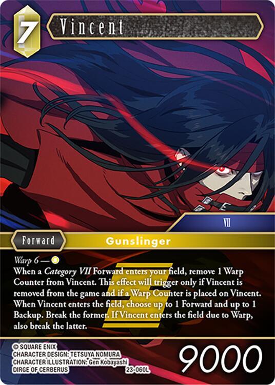 Vincent - Hidden Trials - Final Fantasy TCG - TCGplayer.com
