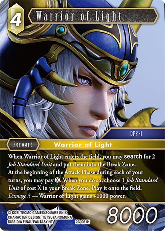 Warrior of Light - Hidden Trials - Final Fantasy TCG - TCGplayer.com