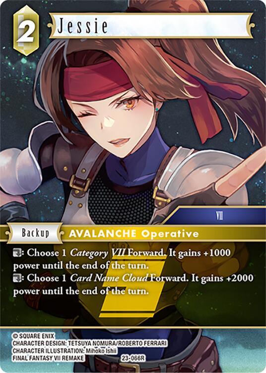 Jessie - Hidden Trials - Final Fantasy TCG - TCGplayer.com