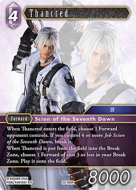 Thancred - Hidden Trials - Final Fantasy TCG
