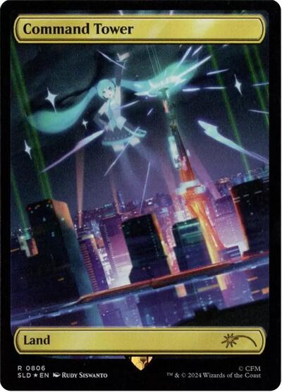 Command Tower 0806 Rainbow Foil