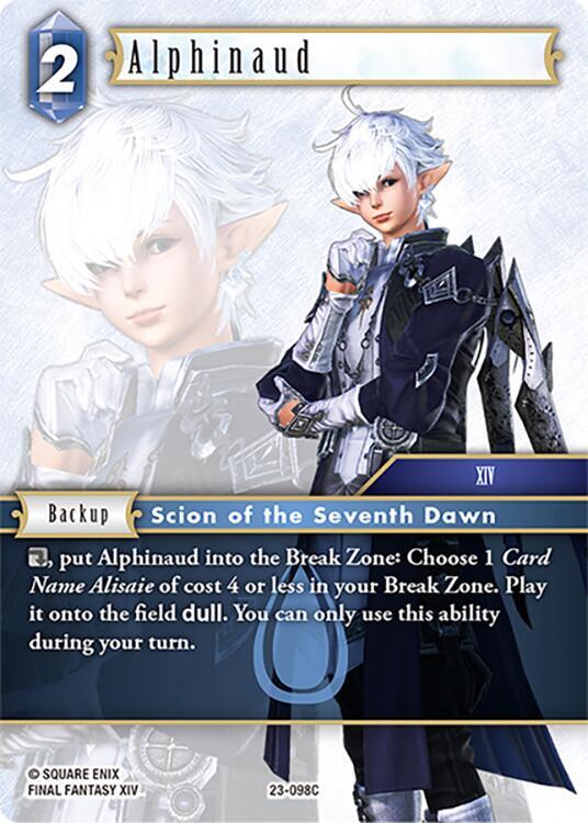 Alphinaud - Hidden Trials - Final Fantasy TCG - TCGplayer.com