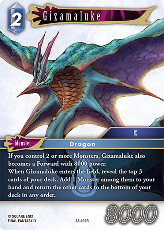 Magic: The Gathering ファイナルファンタジーTCG Gizamaluke - Hidden Trials - Final Fantasy TCG - TCGplayer.com