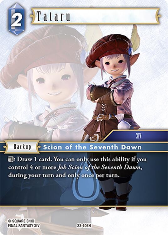 Tataru - Hidden Trials - Final Fantasy TCG - TCGplayer.com Tataru - Hidden Trials - Final Fantasy TCG - TCGplayer.com