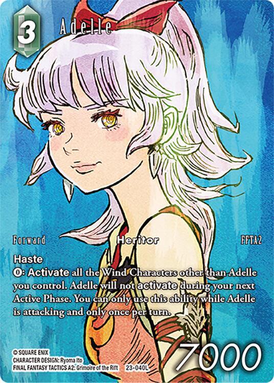 Adelle (Full Art) - Hidden Trials - Final Fantasy TCG - TCGplayer.com