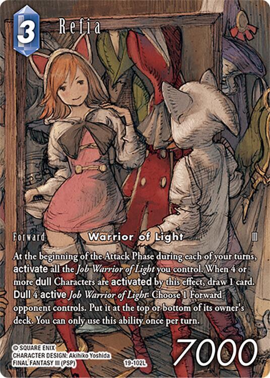 Refia (Full Art Reprint) - Hidden Trials - Final Fantasy TCG