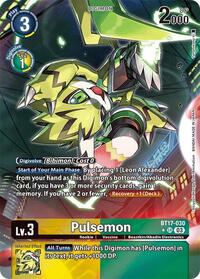 Pulsemon (Alternate Art) (Secret Crisis)