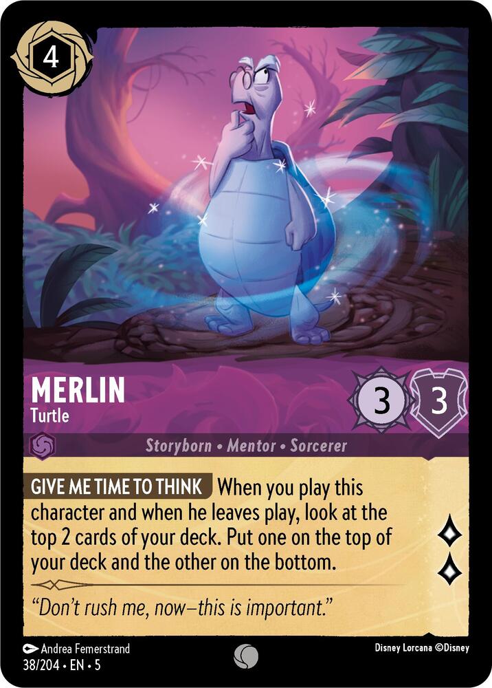 Merlin - Turtle - Shimmering Skies - Disney Lorcana - TCGplayer.com