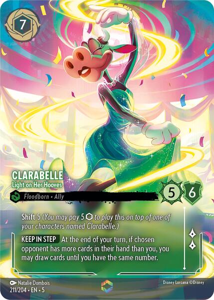 ロルナカ ベル エンチャンテッド Disney Lorcana TCG The First Chapter 214/204 Enchanted Belle