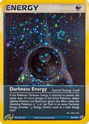 Darkness Energy (Special) - 93/109 (Cosmos Holo)