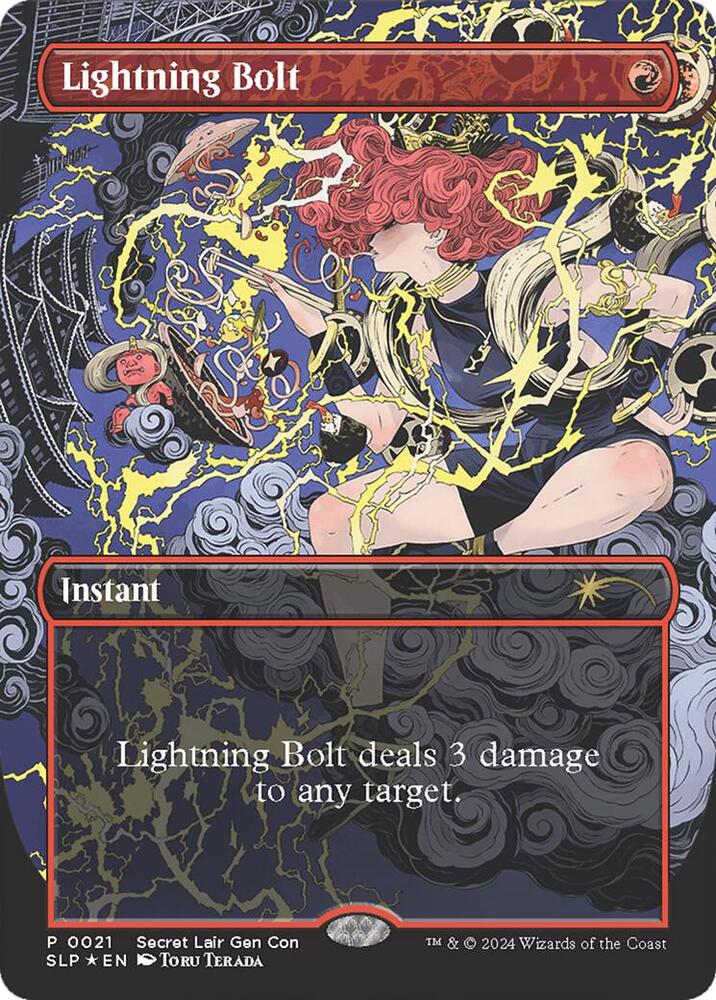 Lightning Bolt (Magic 2010) – Lightly Played Magic: The Gathering MTG Single – Excellent Condition