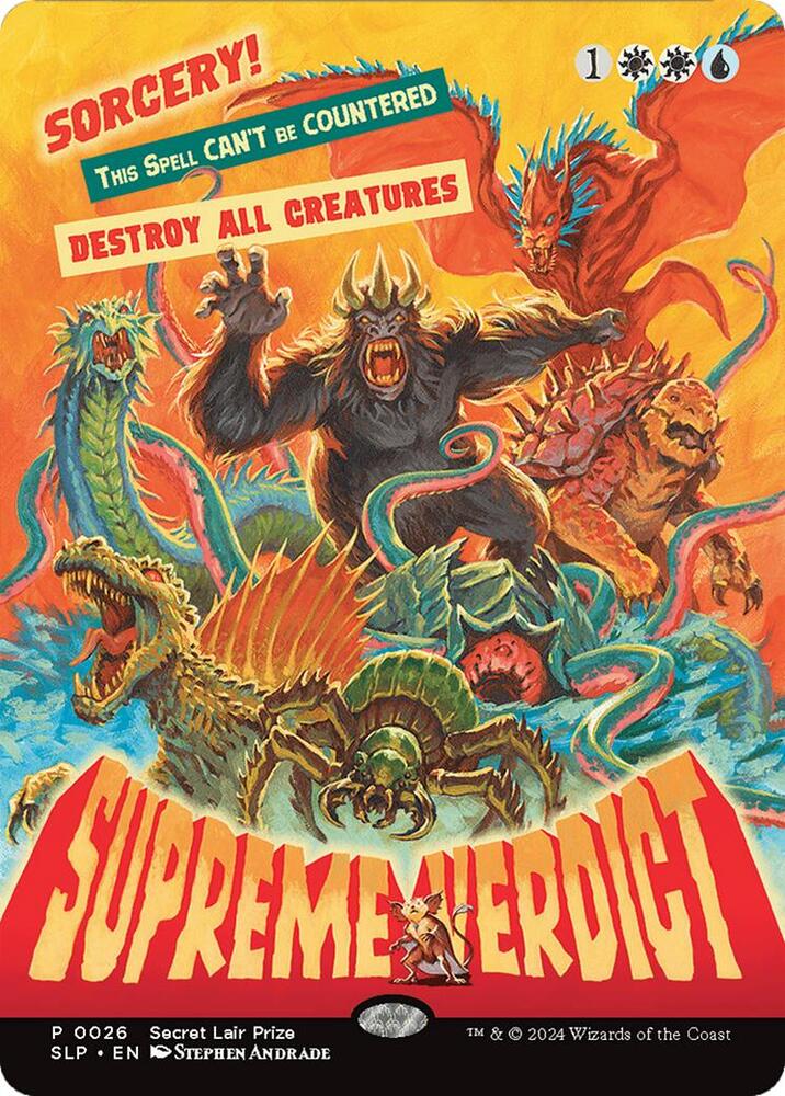 Supreme Verdict - Secret Lair Showdown - Magic: The Gathering