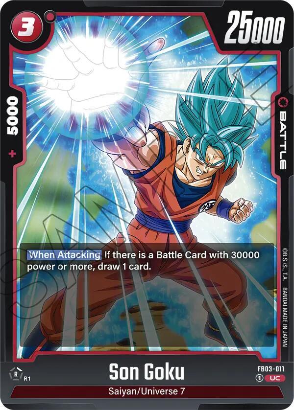 Son Goku - FB03-011 - Raging Roar - Dragon Ball Super: Fusion