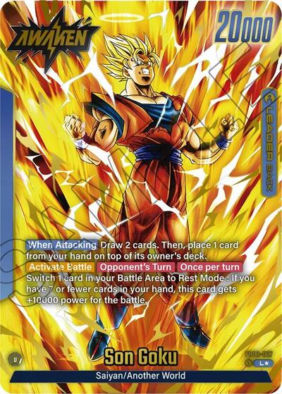 Son Goku - FB03-027 (Alternate Art) card