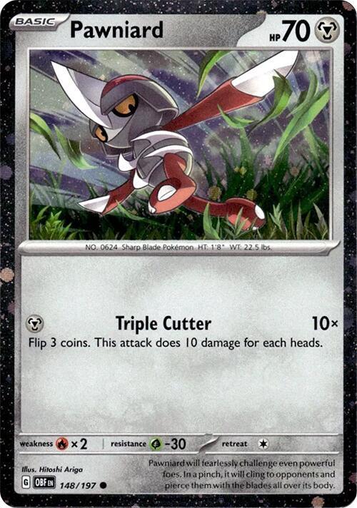 Pawniard - 148/197 (Cosmos Holo) 148/197 from Miscellaneous Cards & Products