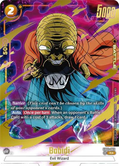Babidi - FB03-083 (Championship Pack 02) (Gold) card