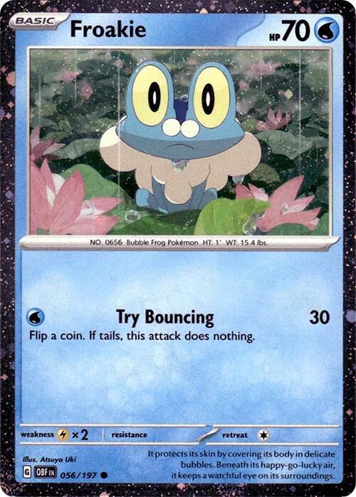 Froakie - 056/197 (Cosmos Holo) 056/197 from Miscellaneous Cards & Products