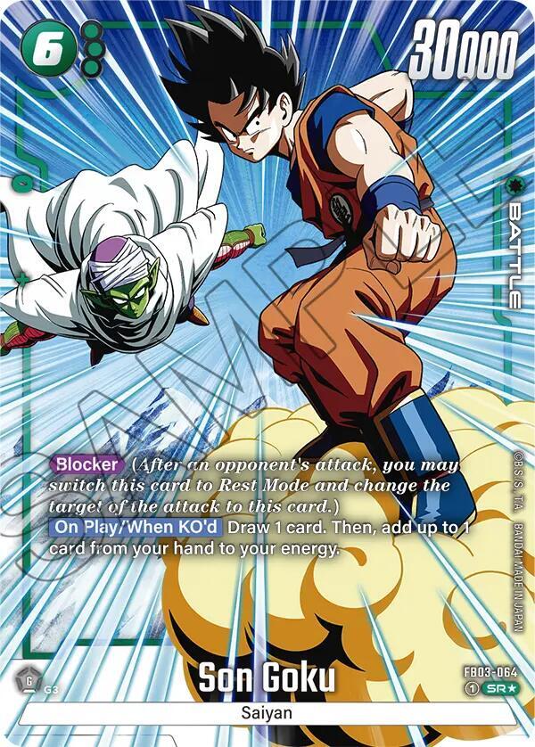 2024 DBFW 孫悟空 FB03-064 Son Goku - FB03-064 (Alternate Art) - Raging Roar - Dragon