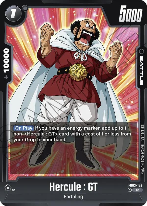 Hercule : GT - Raging Roar - Dragon Ball Super: Fusion World