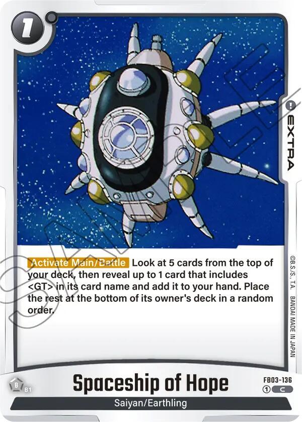 Spaceship of Hope - Raging Roar - Dragon Ball Super: Fusion World