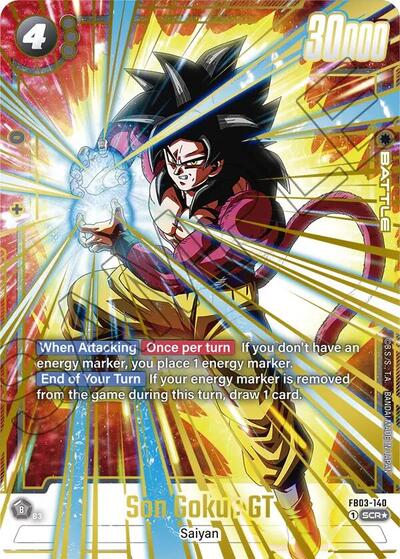 Son Goku : GT - FB03-140 (Alternate Art) card