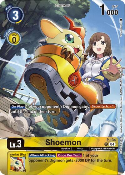 Shoemon (Digimon Liberator Promotion) (Textured) Digimon Promotion Cards card price