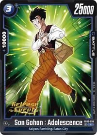 Son Gohan : Adolescence - FB03-038 (Raging Roar Release Event Cards)