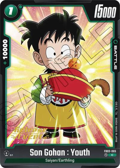 Son Gohan : Youth - FB03-065 card