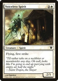 Voiceless Spirit - Innistrad - Magic: The Gathering card