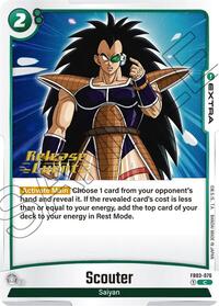 Scouter - Raging Roar Release Event Cards - Dragon Ball Fusion World card