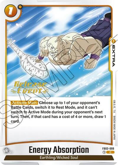 Energy Absorption card