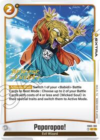 Paparapaa! - Raging Roar Release Event Cards - Dragon Ball Fusion World card