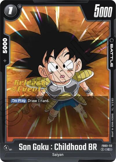 Son Goku : Childhood BR card