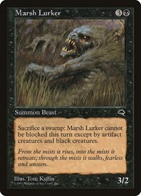 Marsh Lurker - Tempest - Magic: The Gathering card