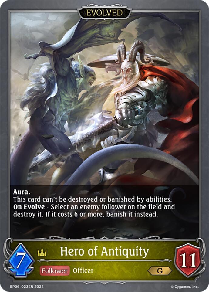 Hero of Antiquity (Evolved)