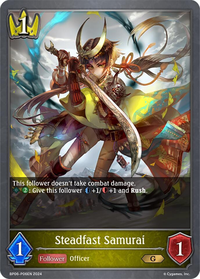 Steadfast Samurai - P06EN (Foil)