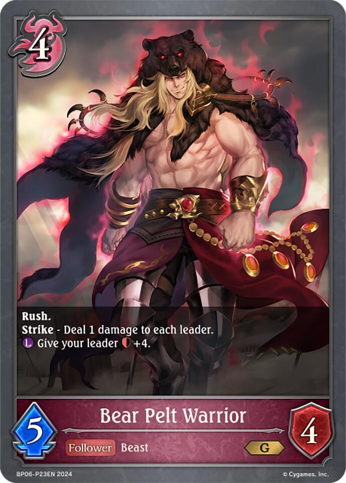 Bear Pelt Warrior - P23EN (Foil)